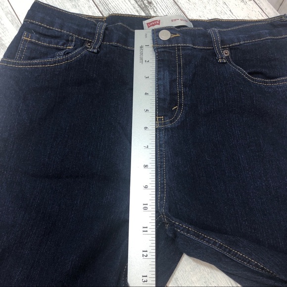 Levi’s 511 Slim Bermuda Denim Shorts 20R/30 - Picture 6 of 8